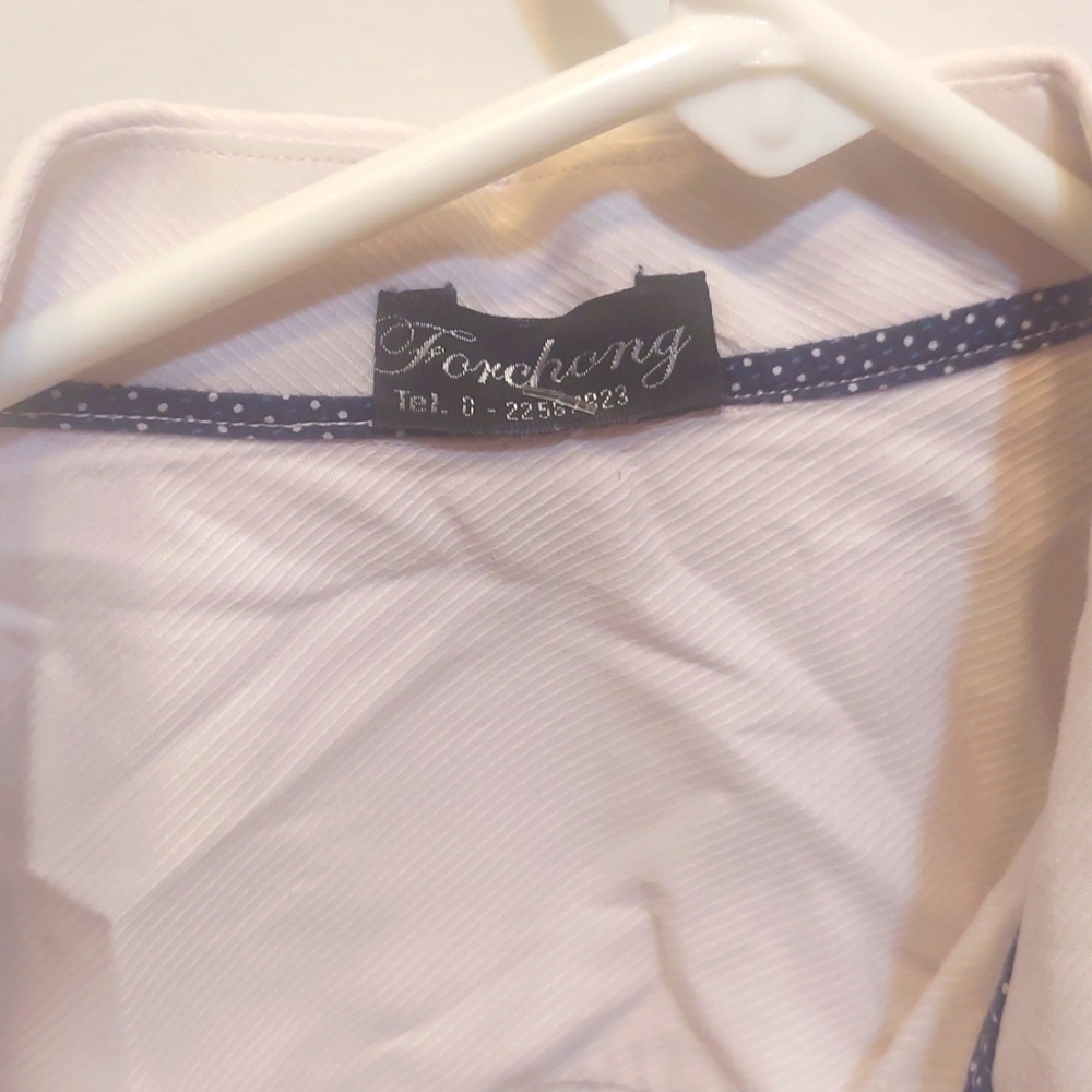 Couture tailored dress shirt
